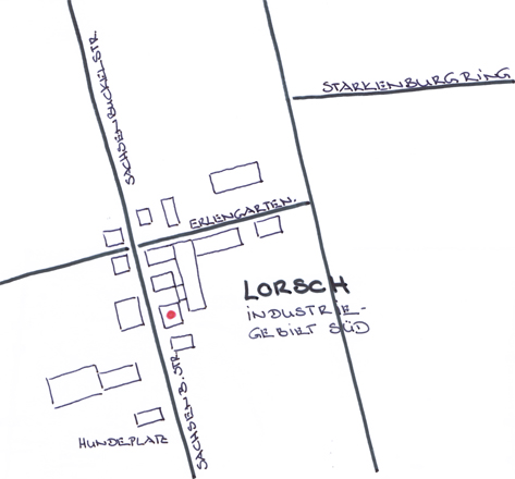 Anfahrtsskizze Detail